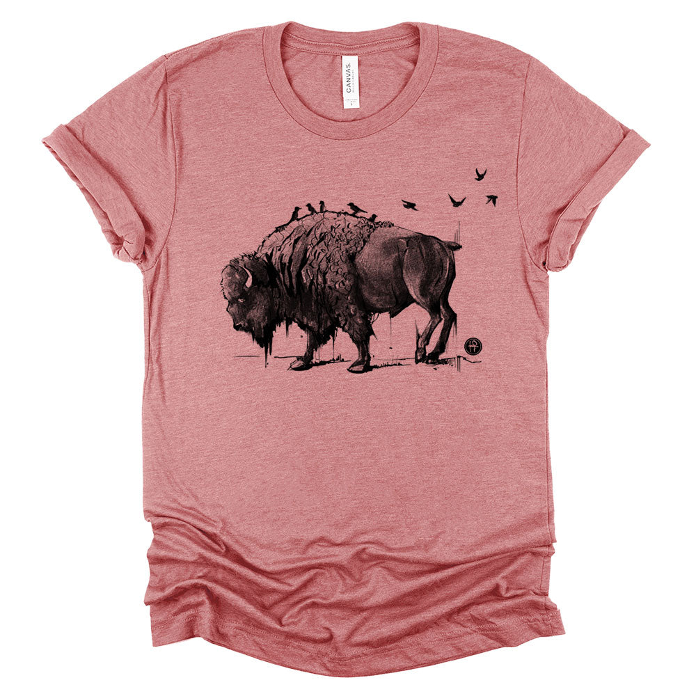 Bison: Majestic Harmony T-shirt