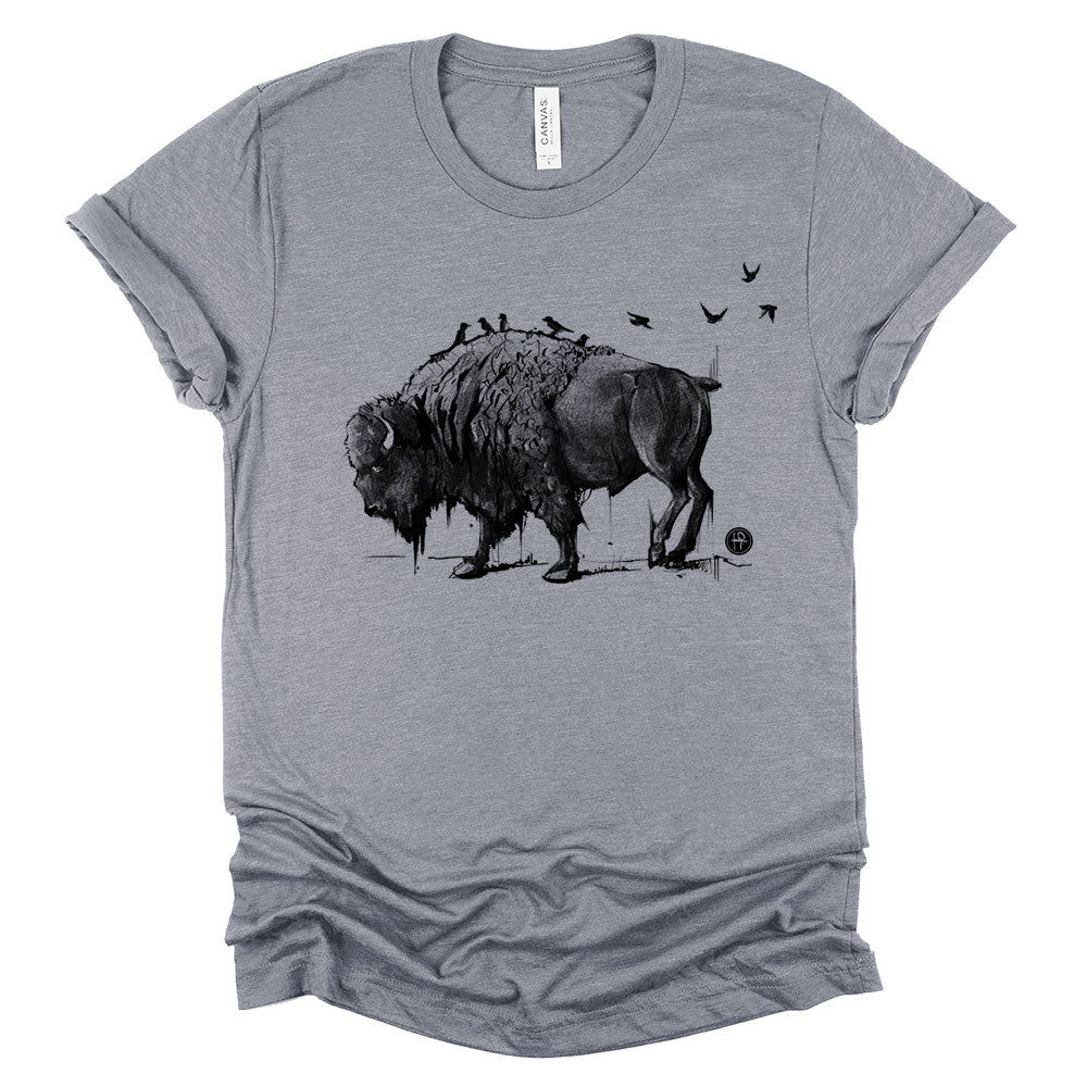 Bison: Majestic Harmony T-shirt