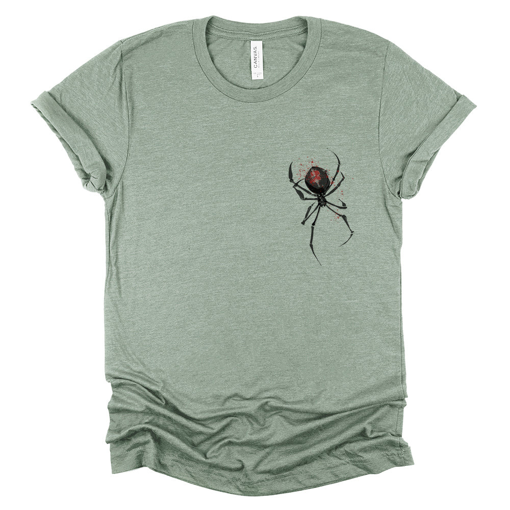 Black Widow: The Deadly Beauty in the Shadows T-Shirt