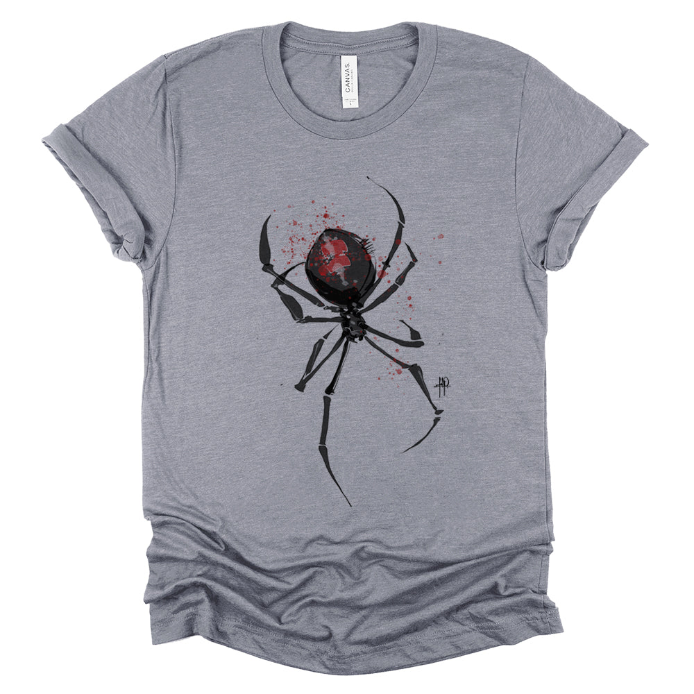 Black Widow: The Deadly Beauty in the Shadows T-Shirt