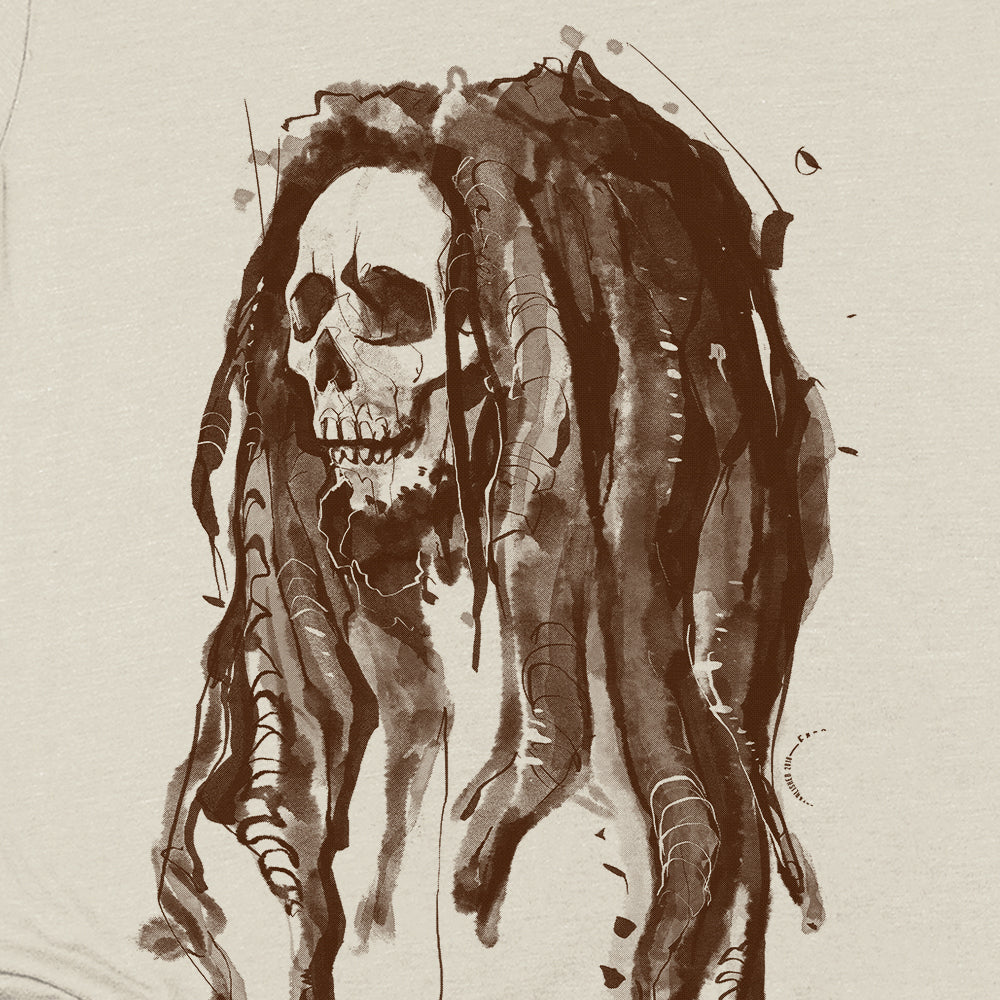 Reggae Roots Print: Tribute to Bob Marley T-Shirt