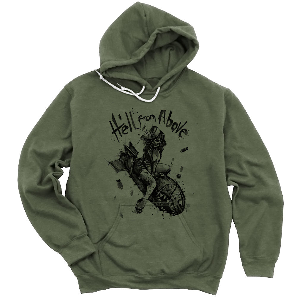Bomber Girl: Hell from Above Hoodie