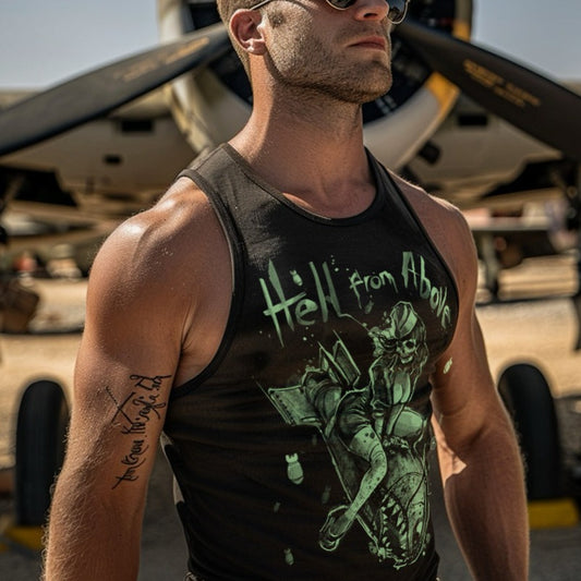 Bomber Girl: Hell from Above Tank Top