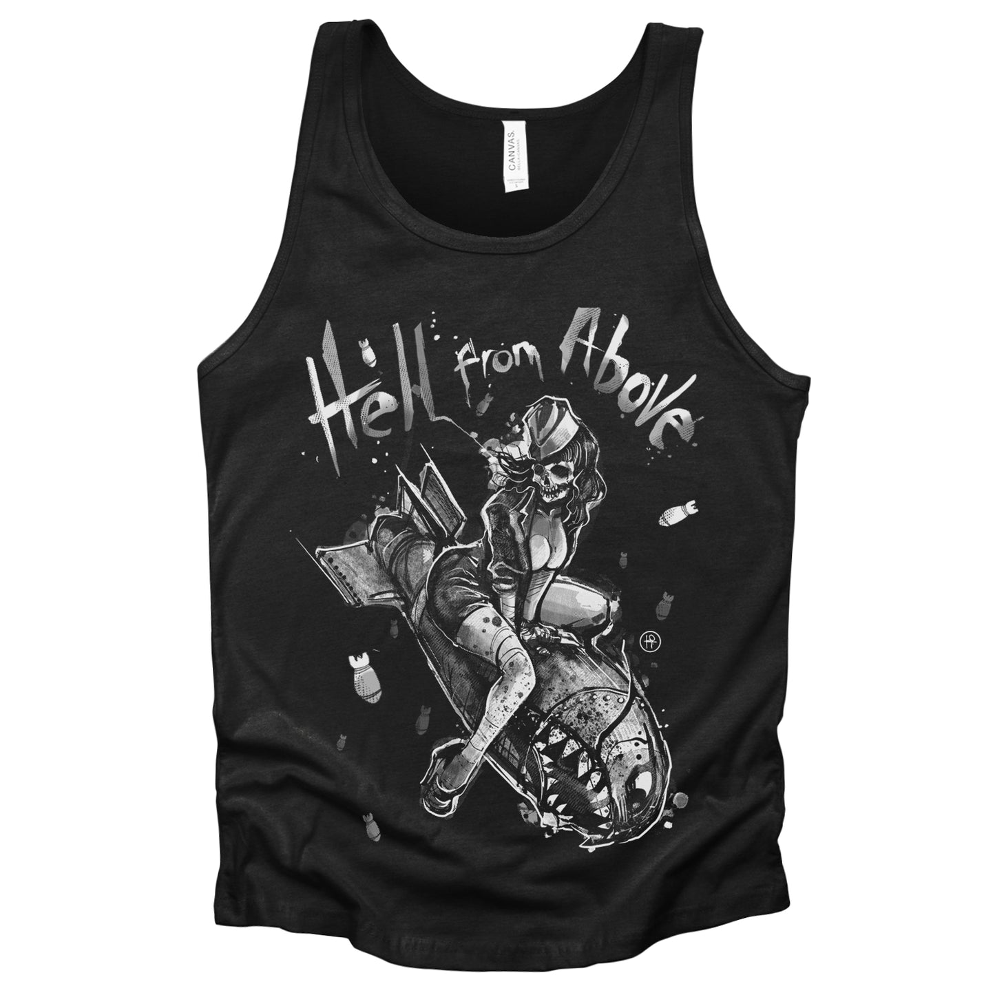 Bomber Girl: Hell from Above Tank Top