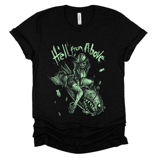 Bomber Girl: Hell from Above T-Shirt