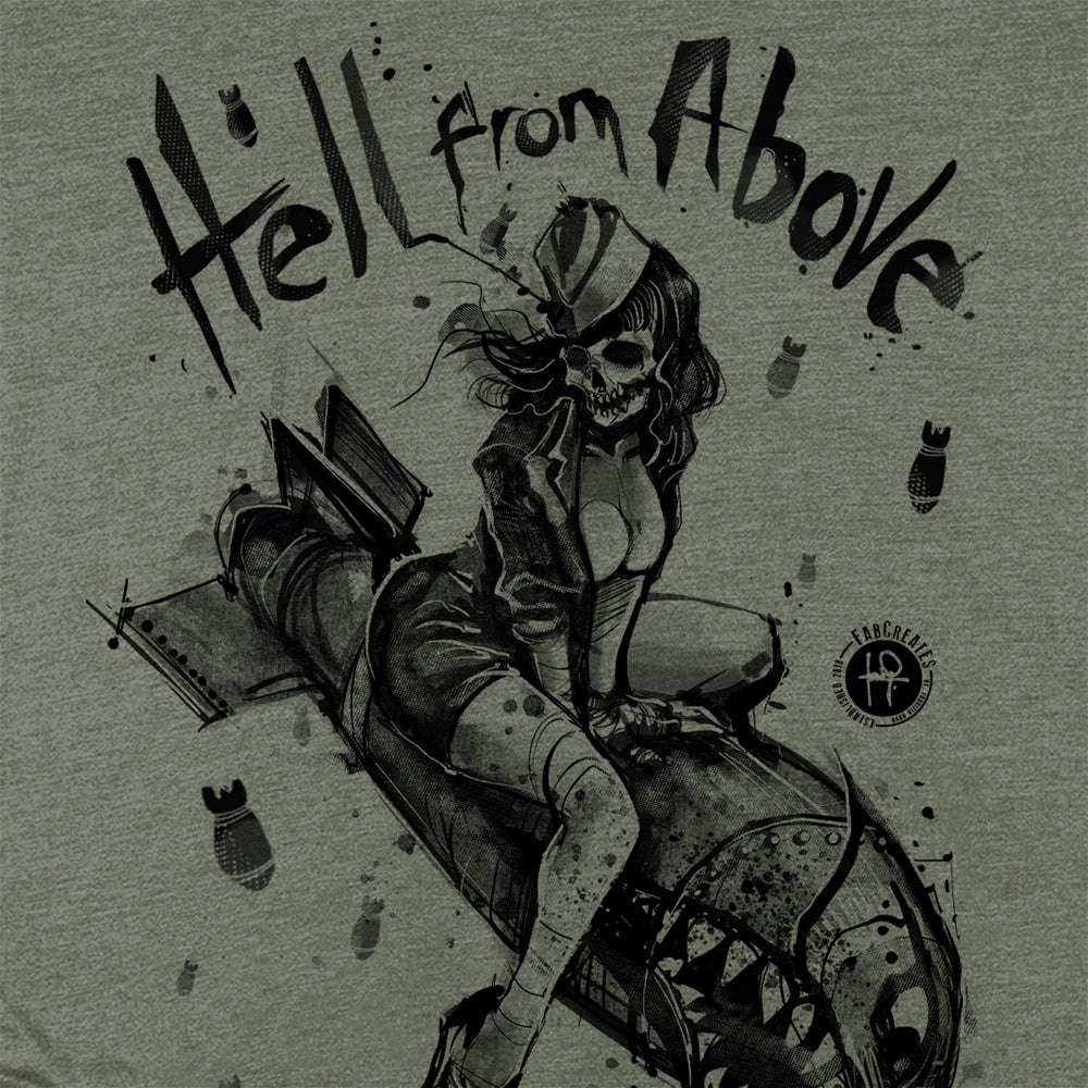 Bomber Girl: Hell from Above T-Shirt