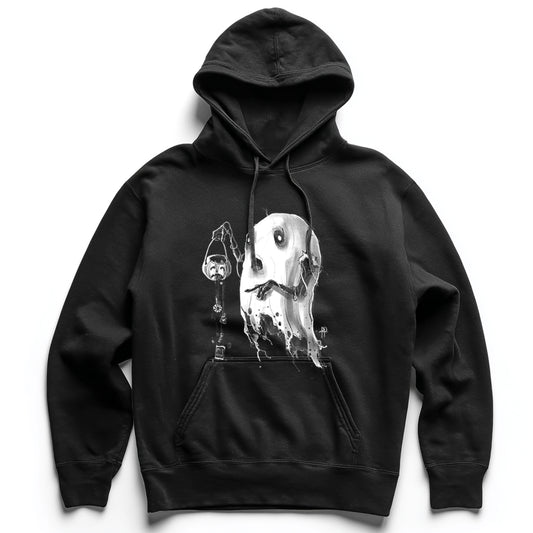 Boo-Hoo: The Saddest Trick-or-Treating Ghost Heavyweight Hoodie