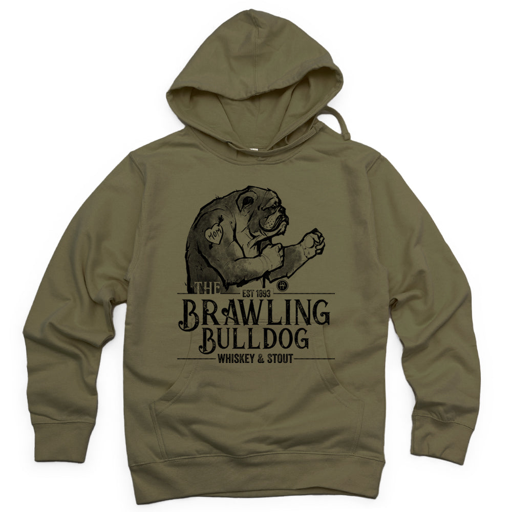 Brawling Bulldog Pub: Brawler's Haven Hoodie