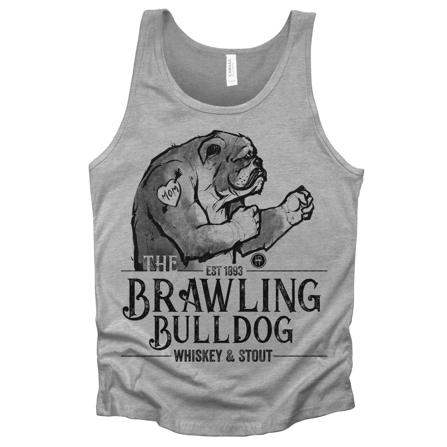 Brawling Bulldog Pub: Brawler's Haven Tank Top