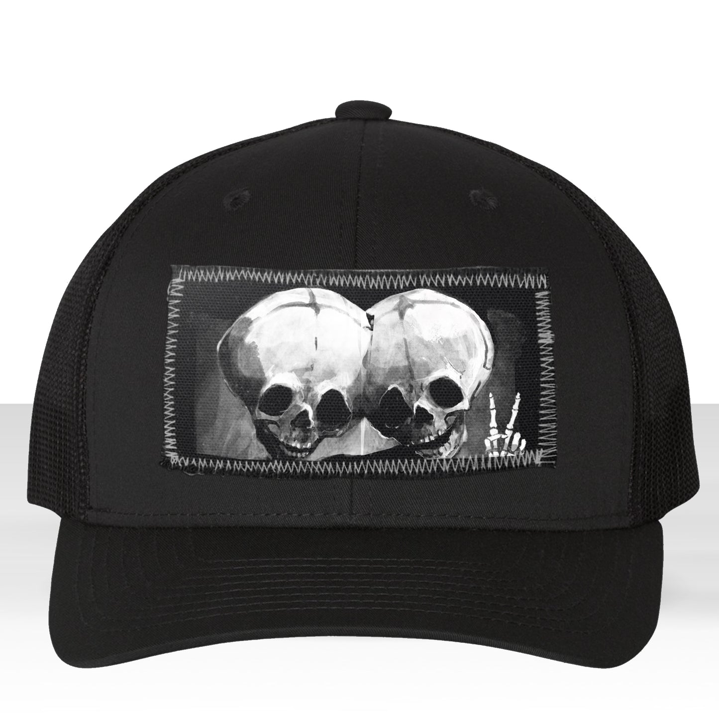 Brotherly Love: Conjoined Mayhem Trucker Hat