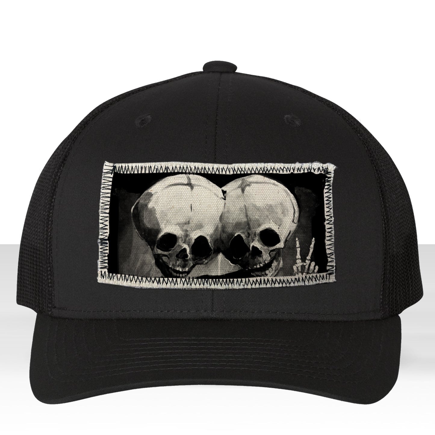 Brotherly Love: Conjoined Mayhem Trucker Hat