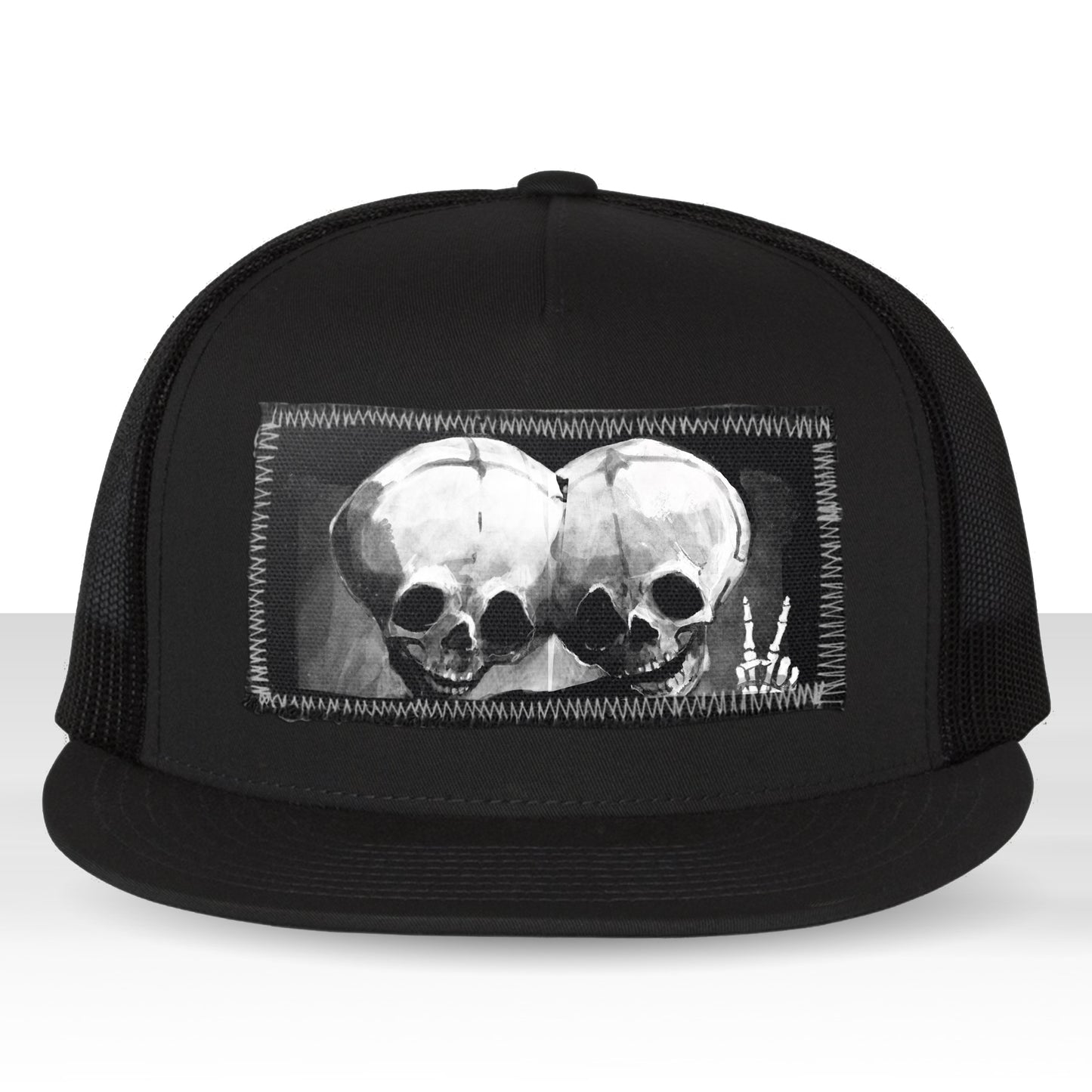 Brotherly Love: Conjoined Mayhem Trucker Hat