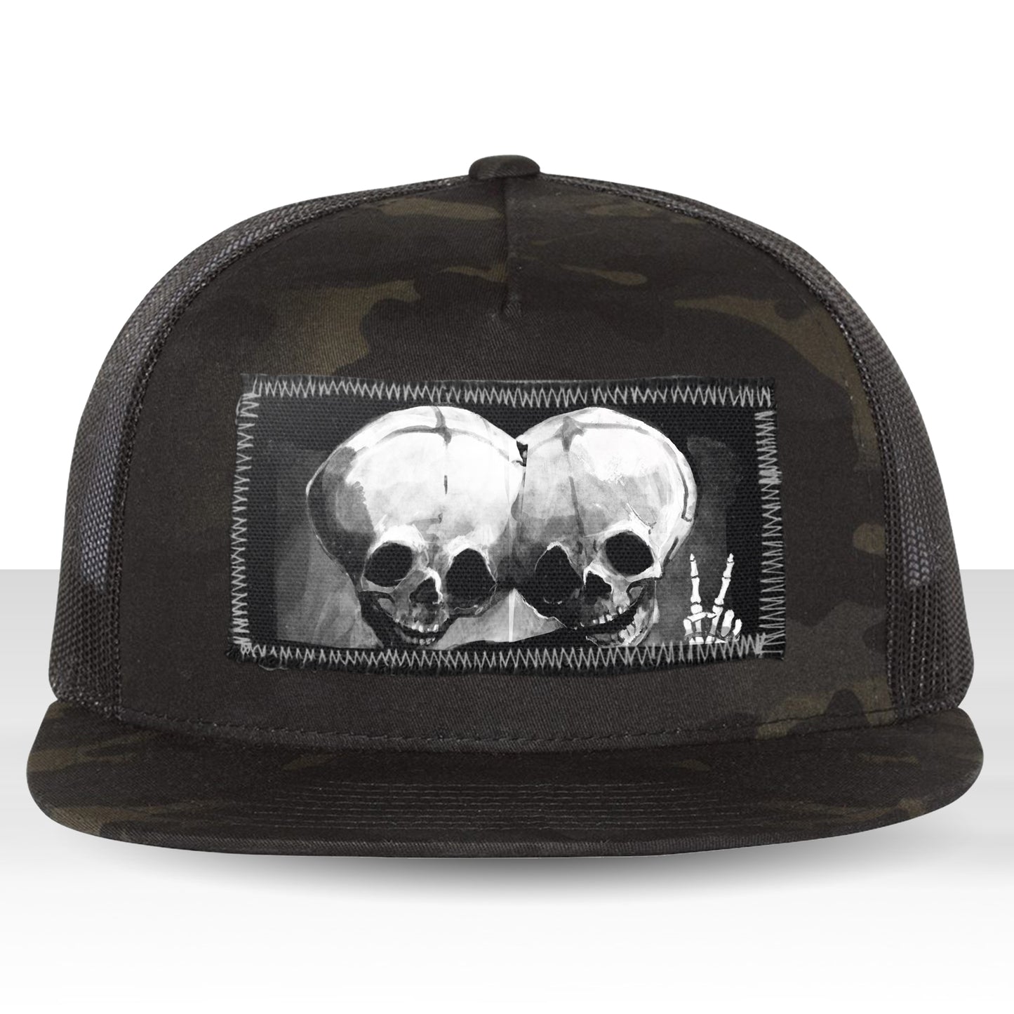Brotherly Love: Conjoined Mayhem Trucker Hat