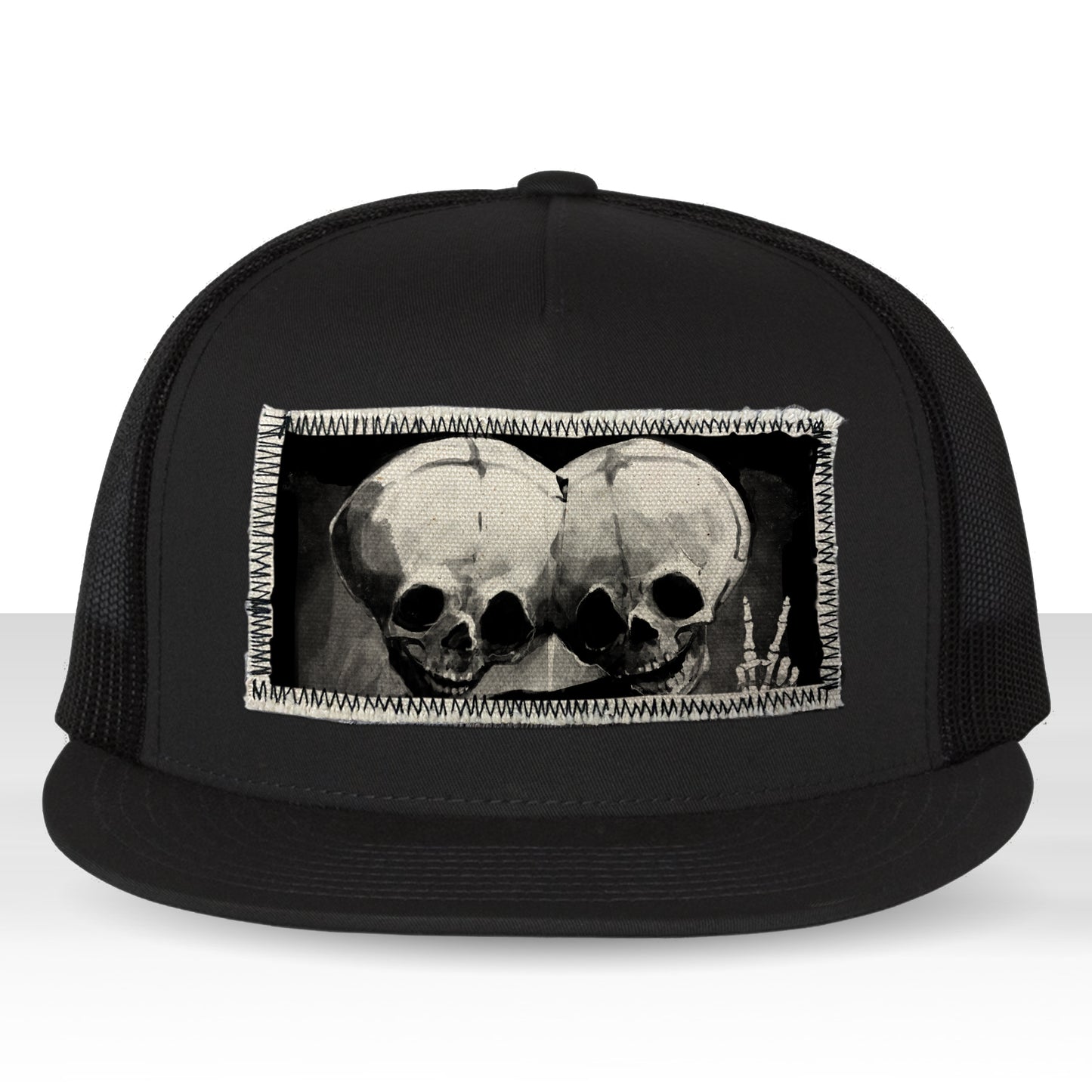 Brotherly Love: Conjoined Mayhem Trucker Hat
