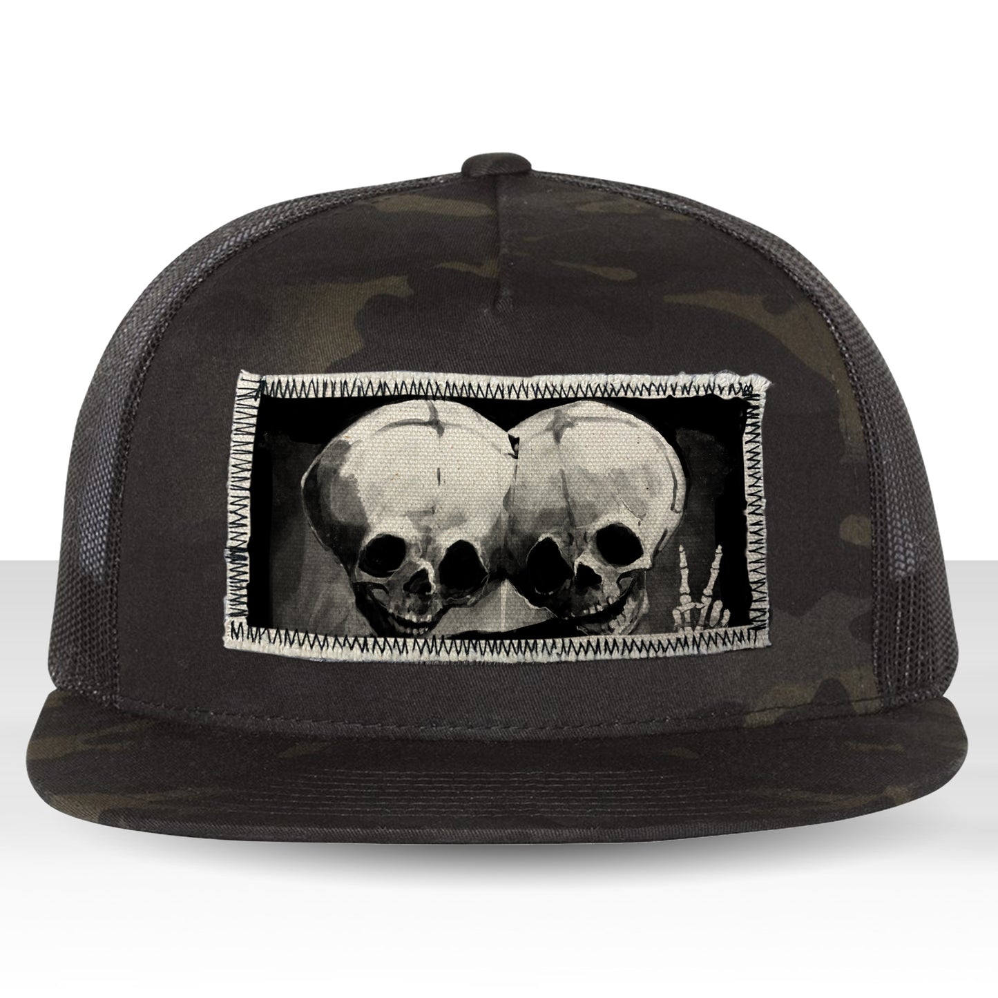 Brotherly Love: Conjoined Mayhem Trucker Hat