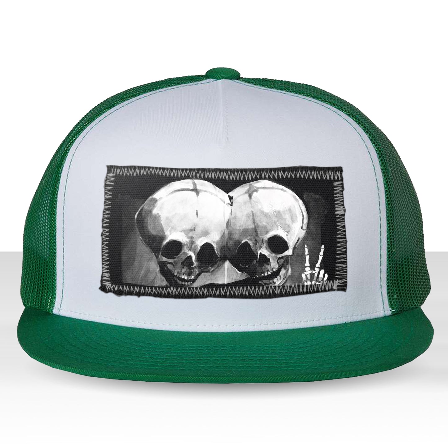 Brotherly Love: Conjoined Mayhem Trucker Hat