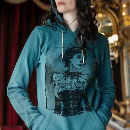 Burlesque: Eerie Goth Beauty Hoodie