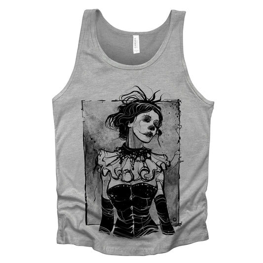 Burlesque: Eerie Goth Beauty Tank Top