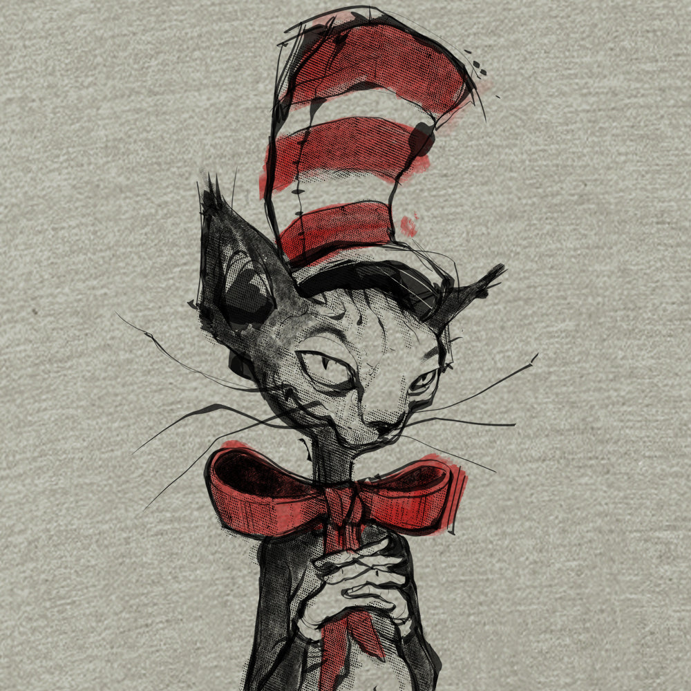 Kitty in the Hat: Whimsical Revived T-shirt