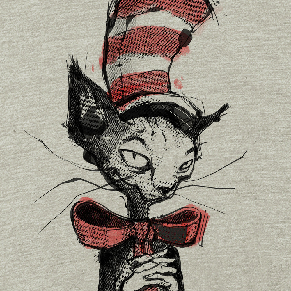 Kitty in the Hat: Whimsical Revived T-shirt