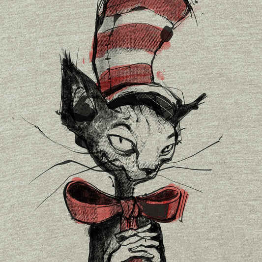 Kitty in the Hat: Whimsical Revived T-shirt