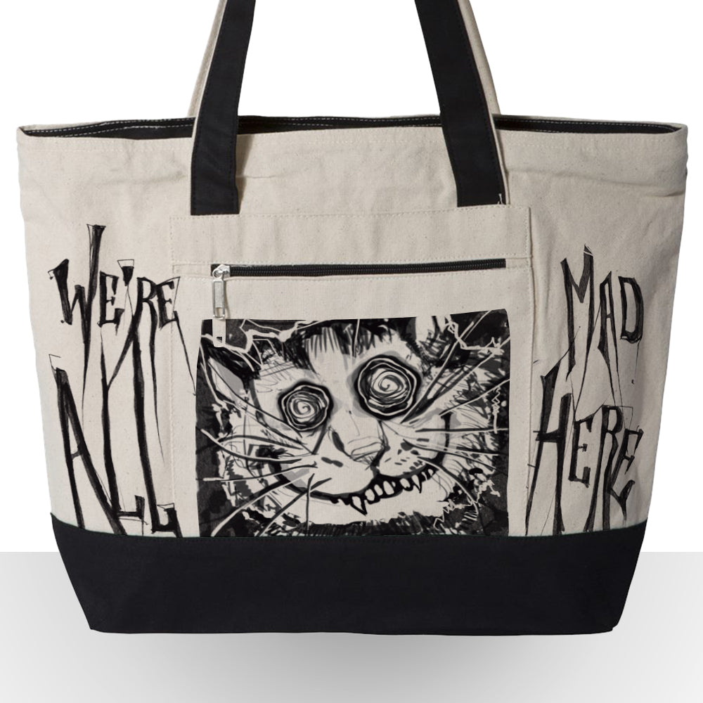 Cheshire Cat Tote