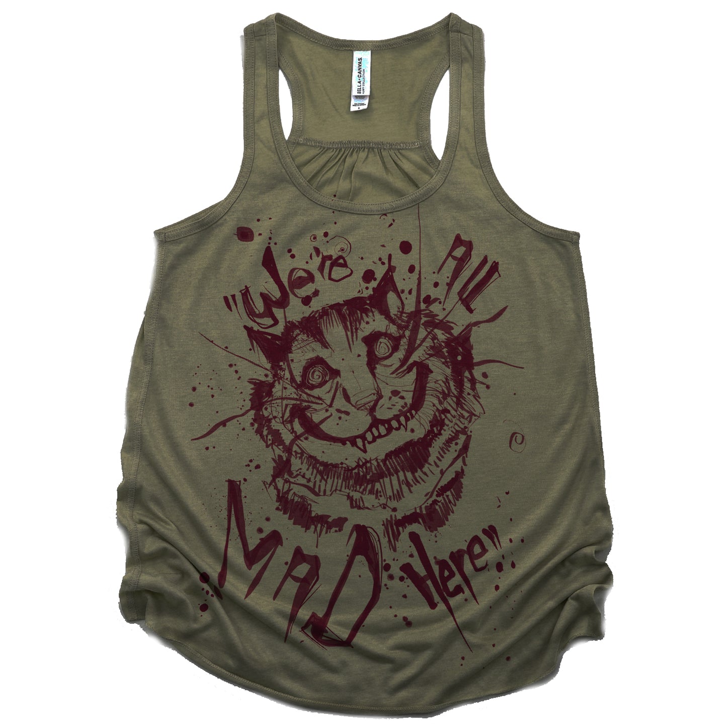 Cheshire Cat: We're All Mad Tank Top