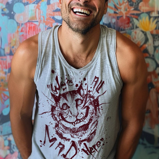 Cheshire Cat: We're All Mad Tank Top