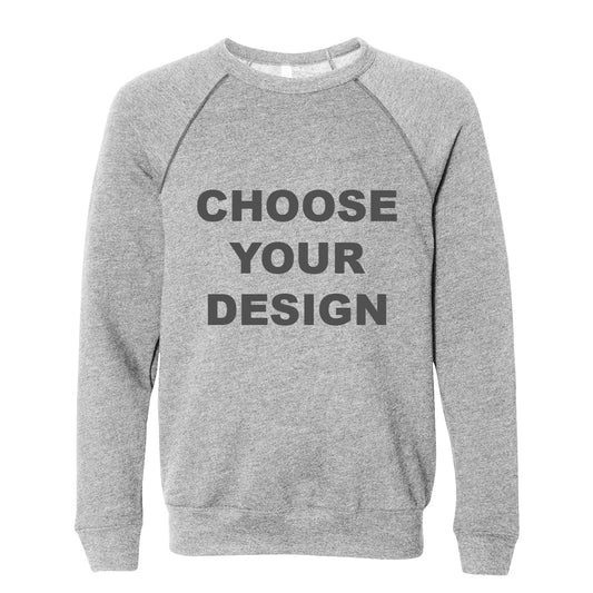 Custom Raglan Crewneck Sweatshirt (3901)