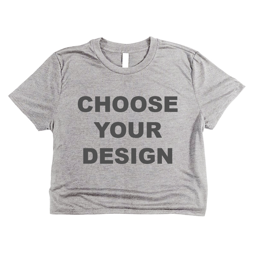 Custom Women's Cropped Flowy T-shirt (8882)