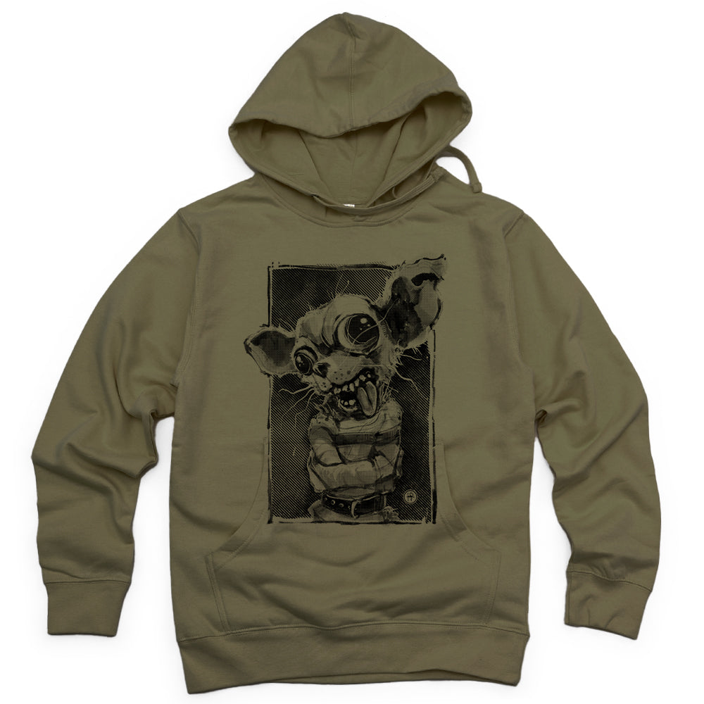 Crazy Chihuahua: Wild Manic Pup Hoodie