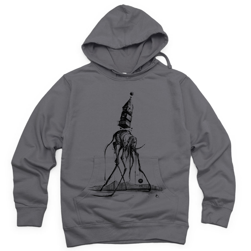 Dali's Elephant: Surreal Elegance Hoodie