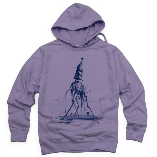 Dali's Elephant: Surreal Elegance Hoodie