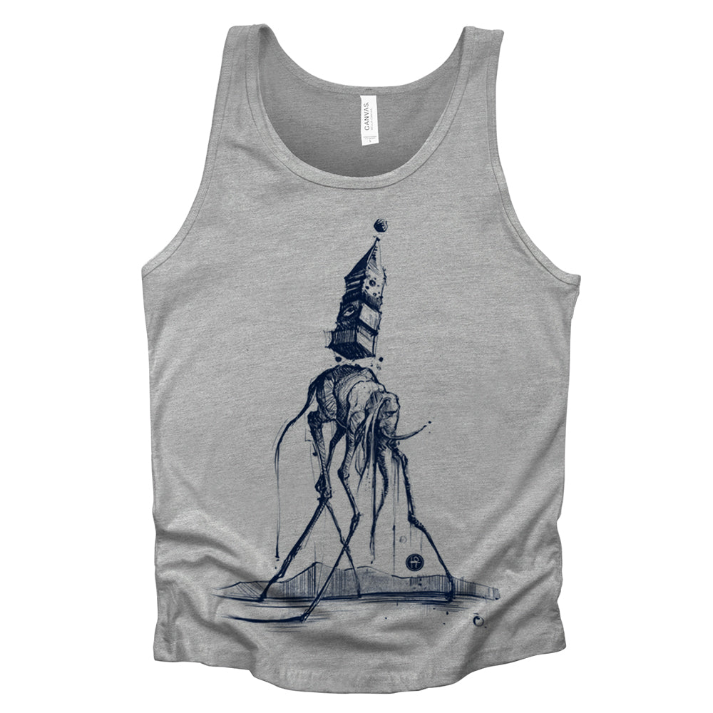 Dali's Elephant: Surreal Elegance Tank Top