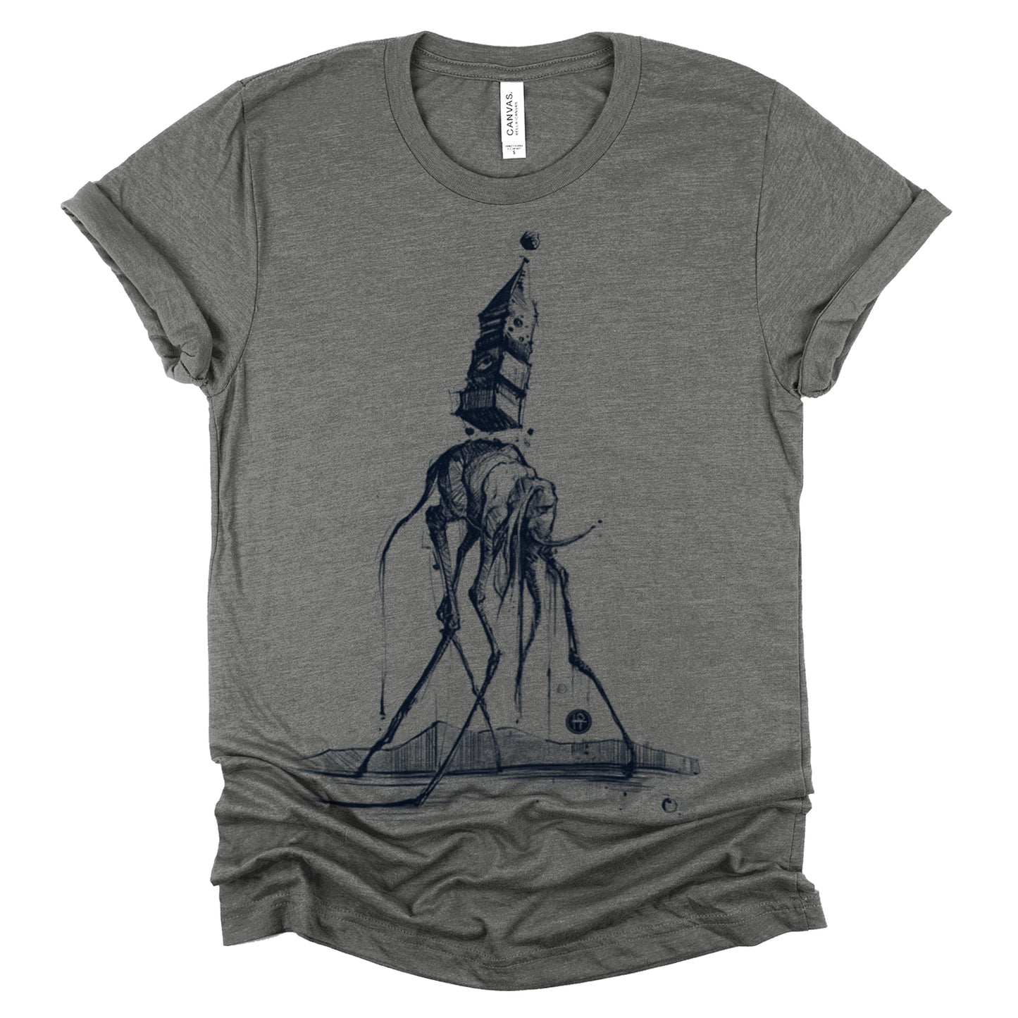 Dali's Elephant: Surreal Elegance T-Shirt