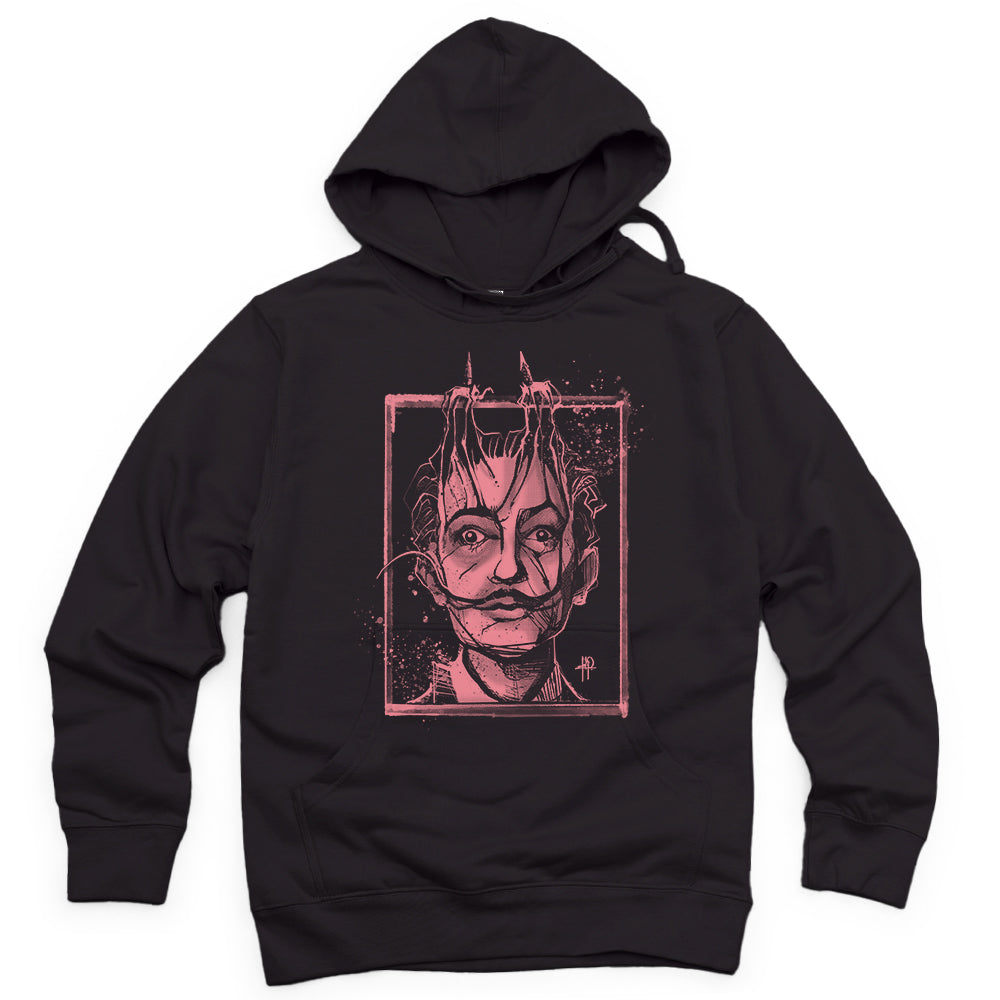 Dali's Portrait: Surreal Tribute Hoodie