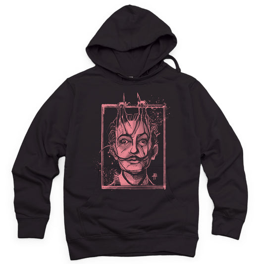 Dali's Portrait: Surreal Tribute Hoodie
