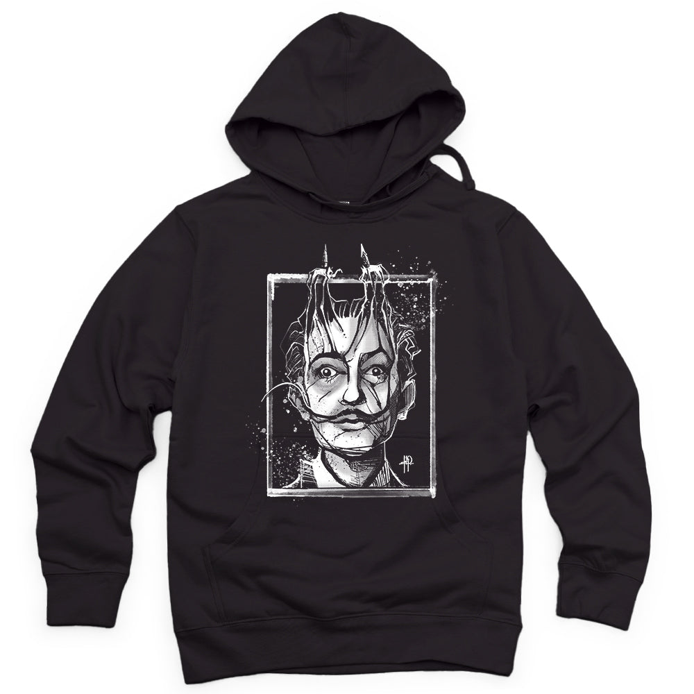 Dali's Portrait: Surreal Tribute Hoodie