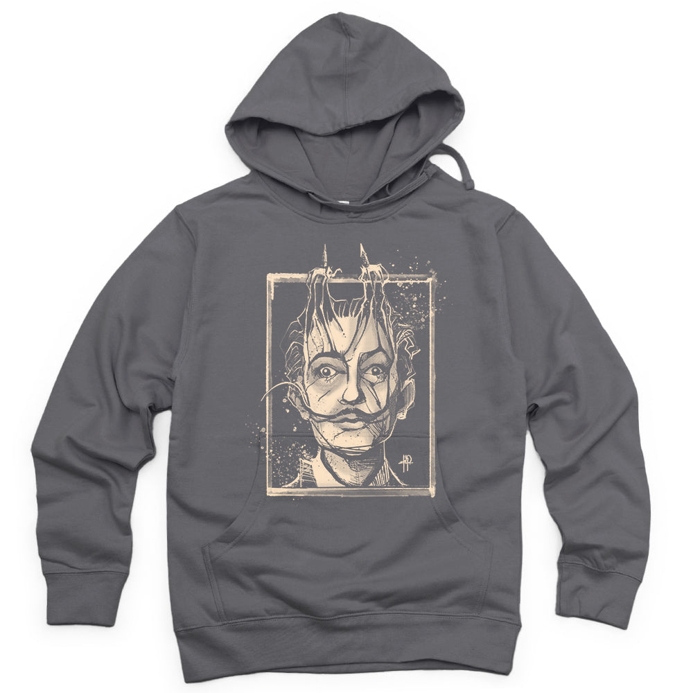 Dali's Portrait: Surreal Tribute Hoodie