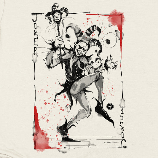 Dancing Joker: Shuffle Your Luck T-shirt