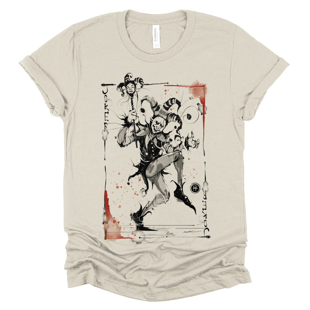 Dancing Joker: Shuffle Your Luck T-shirt
