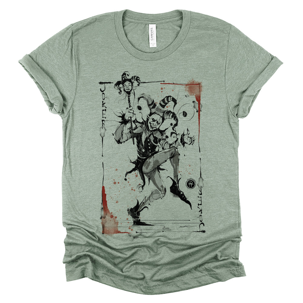Dancing Joker: Shuffle Your Luck T-shirt