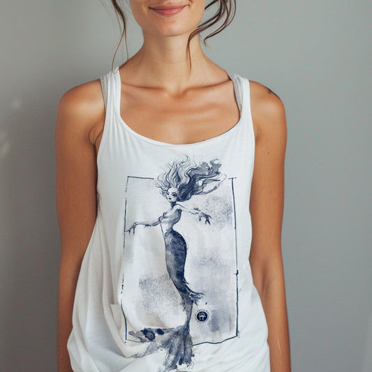 Dancing Mermaid: An Ocean Ballad Tank Top