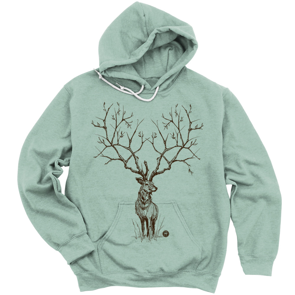 Enchanted Deer: Majestic Tranquility Hoodie