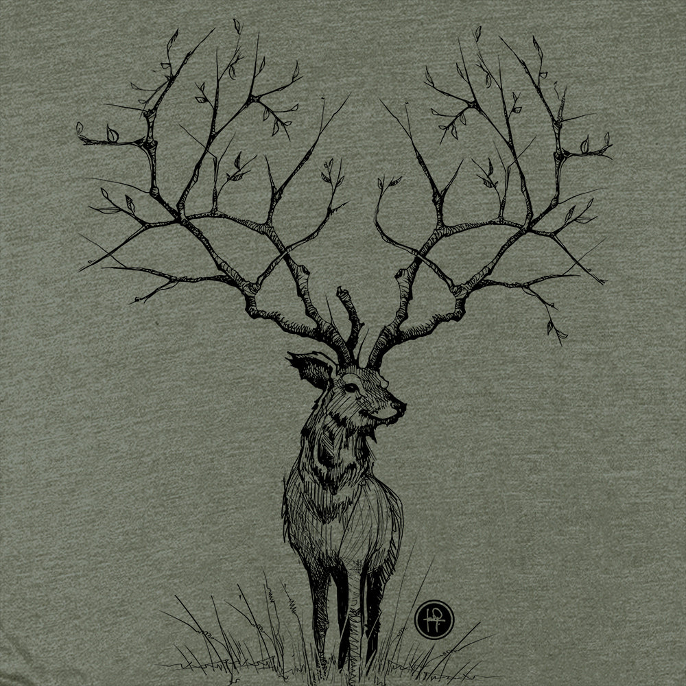 Enchanted Deer: Majestic Tranquility T-Shirt
