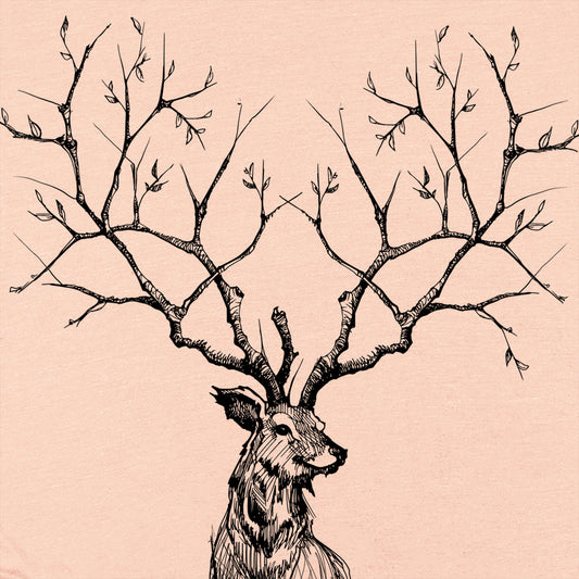 Enchanted Deer: Majestic Tranquility T-Shirt