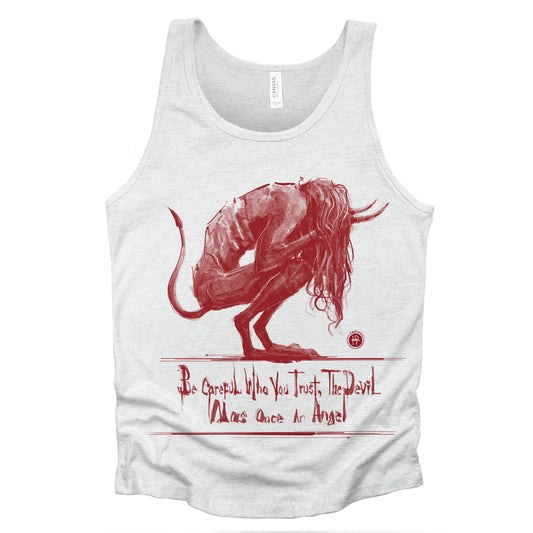 Don't Trust the Devil: Beware of the Fallen Angel Tank Top