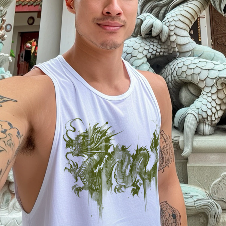 Dragon Wash: Ancient Majesty Tank Top