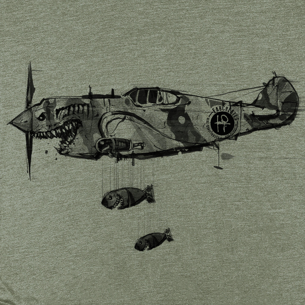 Dropping off the Kids: Mama Drops the Bombs T-shirt