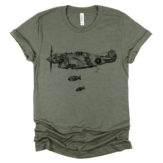 Dropping off the Kids: Mama Drops the Bombs T-shirt